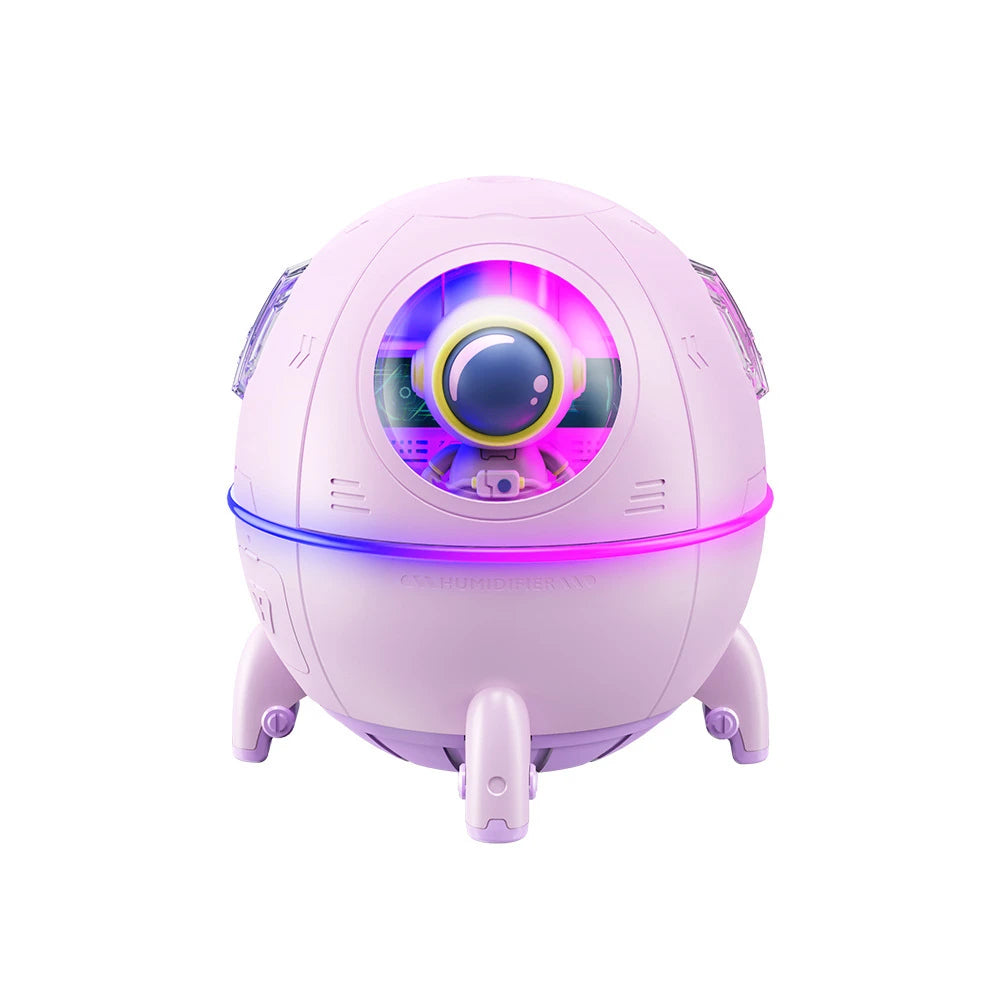 Astronaut Spaceship Aromatherapy Air Humidifier Purifier USB Electric Water Fragrance Diffuser Humidificador for Home Room